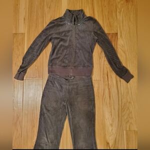 INC International concepts trainers pan's and zip up top size S